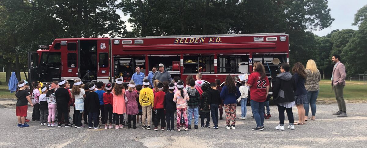 New Lane Memorial Elementary School Celebrates 100th Year of Fire Prevention Week
