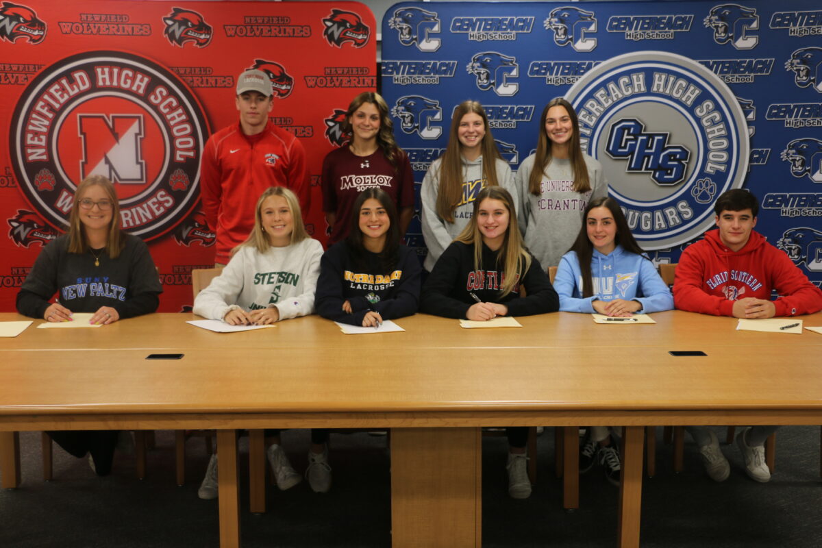 10 Middle Country Seniors Sign Athletic Letters of Intent