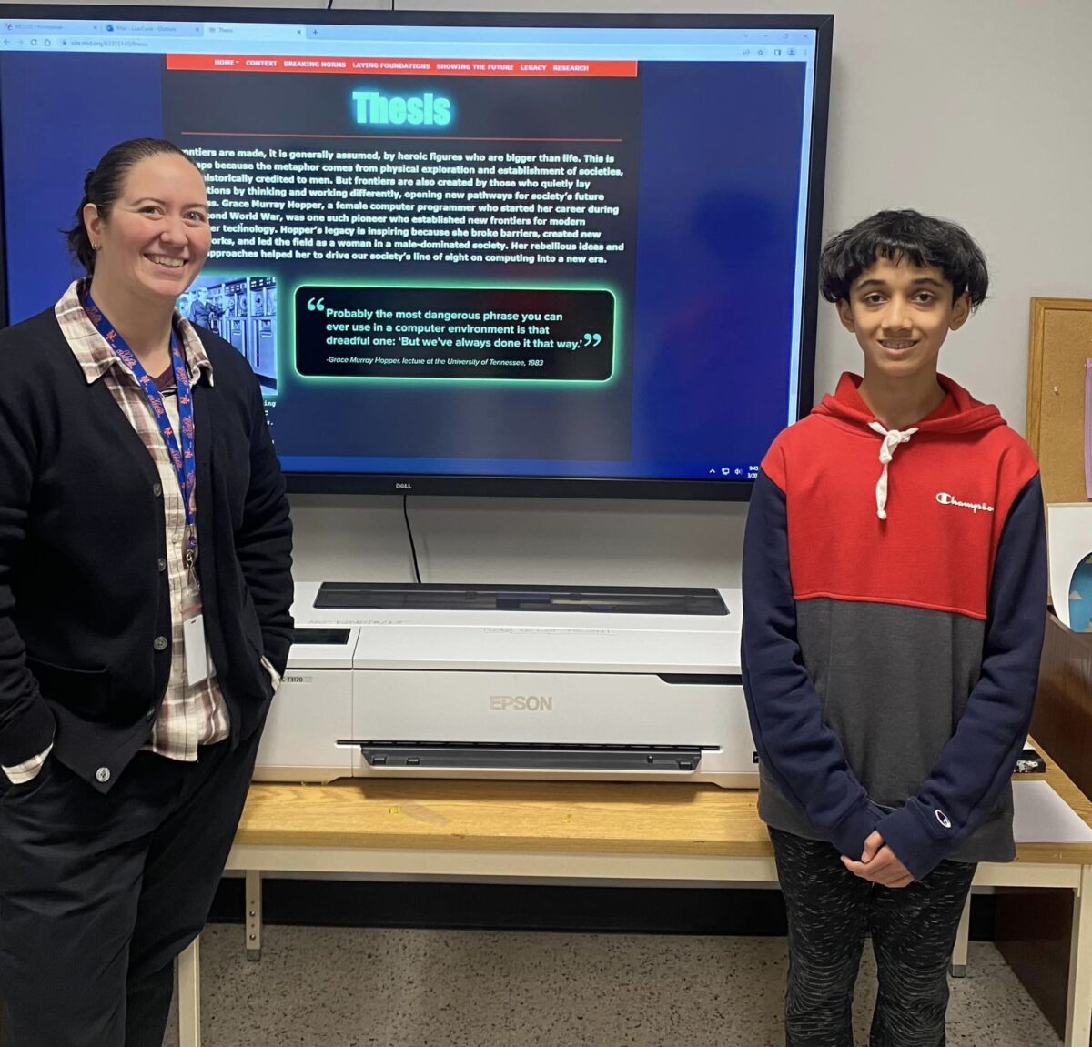 Newfield High School Student Competes in Long Island’s  National History Day Contest