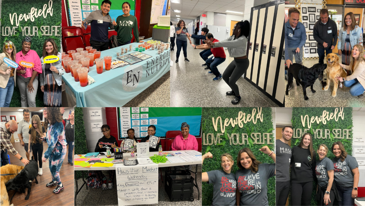 Newfield High School Participates in Wellness Week for Mental Health Awareness Month