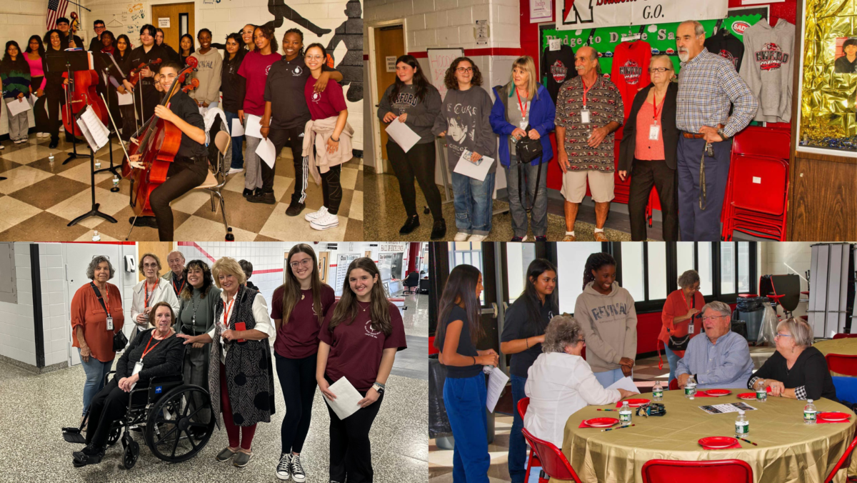 Newfield High School Welcomes Alumni for Special Event and Receives Generous Donation