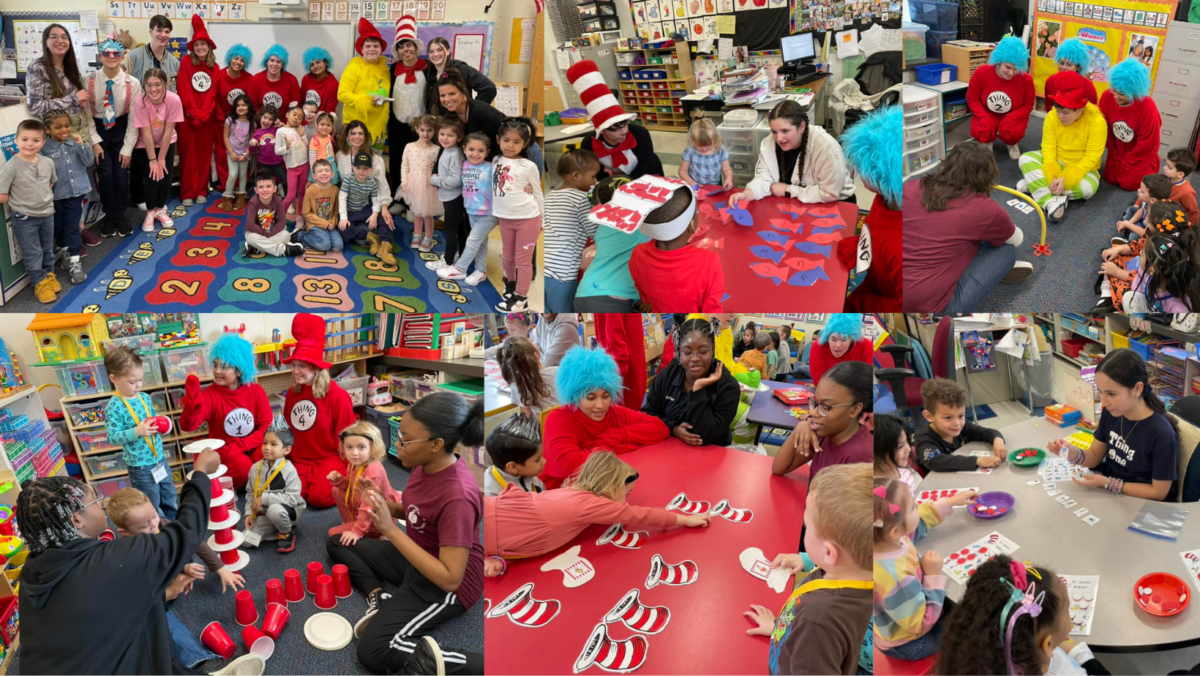 Newfield High School Visits Bicycle Path Elementary School for Read Across America