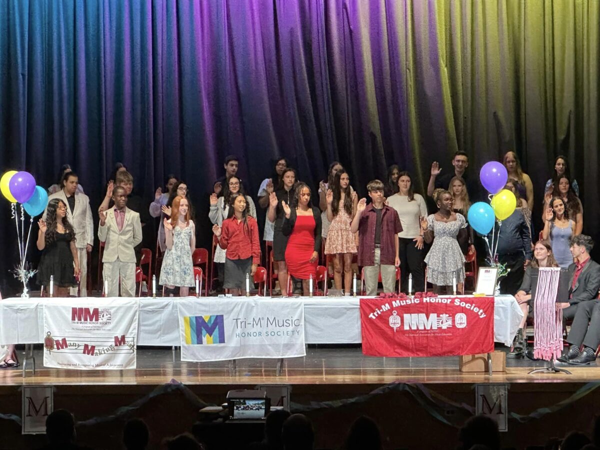 Newfield High School’s Tri-M Music Honor Society Induction Ceremony