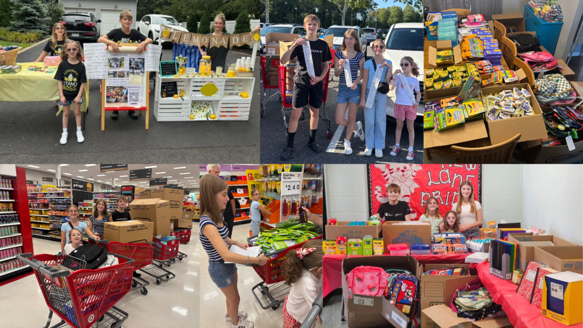 Muccio Siblings Hosts Fourth Annual Lemonade Stand to Support Middle Country Students