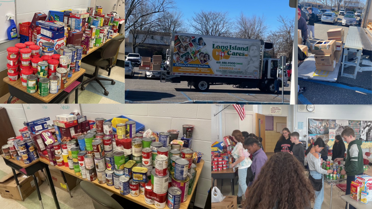 Selden Middle School Student Government Donates Over 500 Items in Annual Food Drive Supporting Long Island Cares