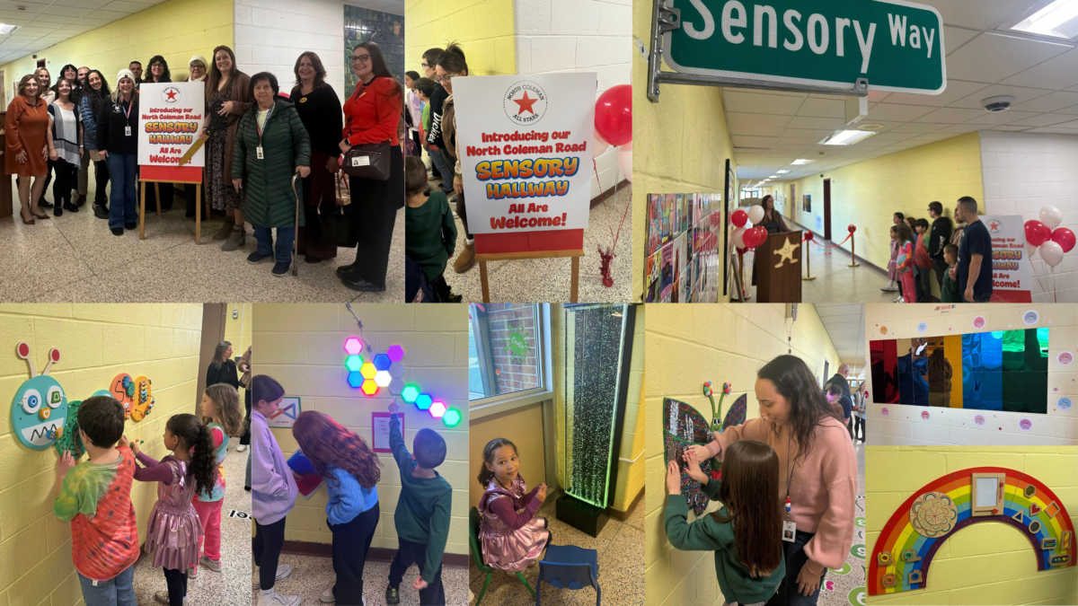 North Coleman Road Elementary School Unveils a New Sensory Hallway Designed to Support Student Well-Being