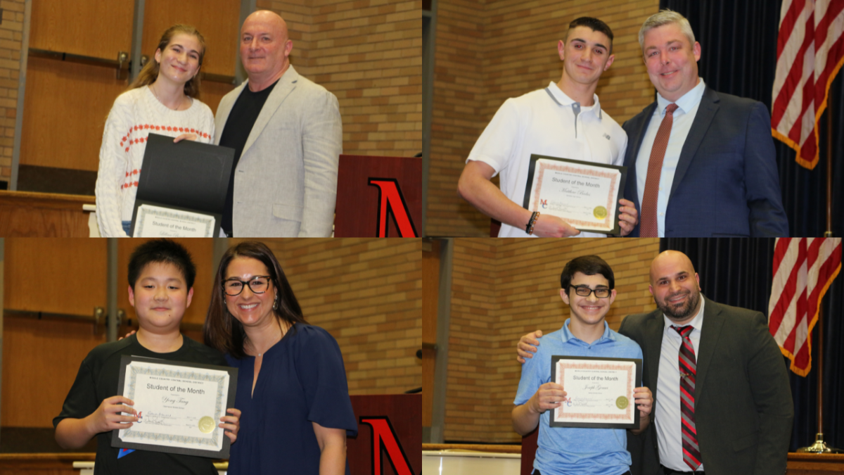 Middle Country Central School District Honors March Students of the Month