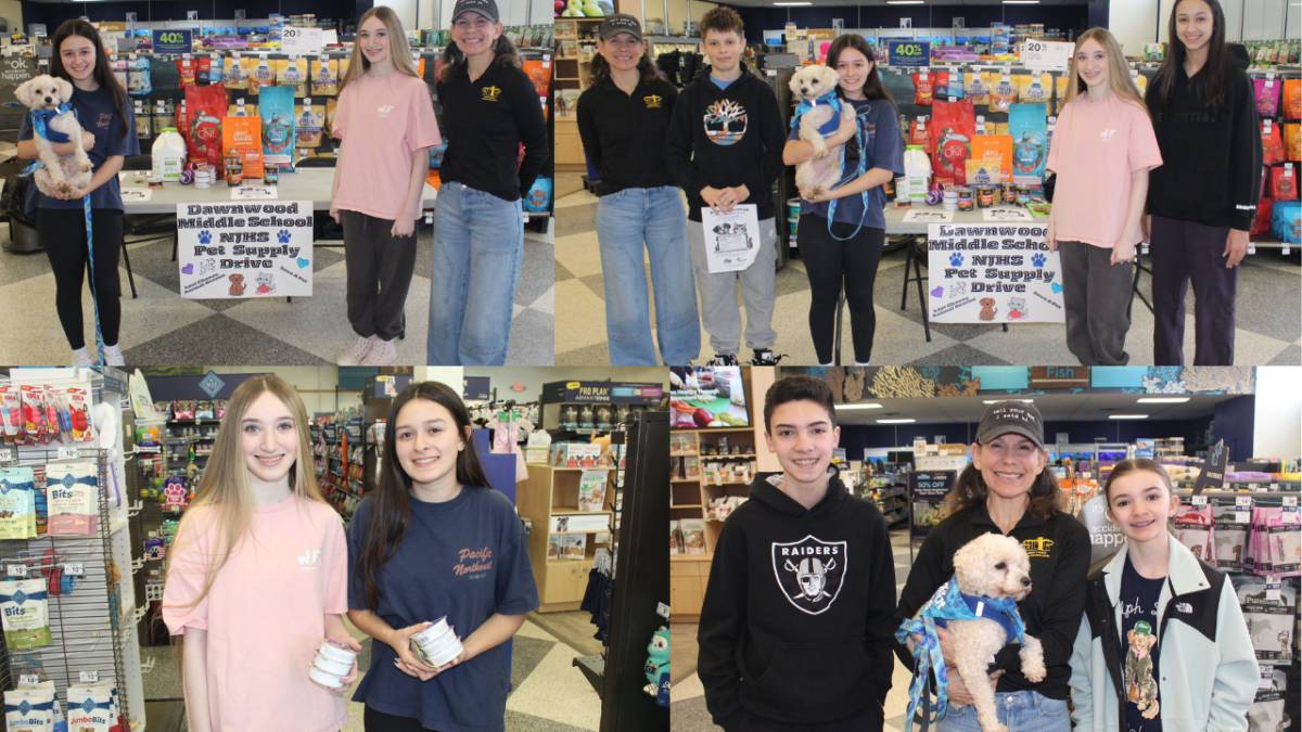 Dawnwood Middle School National Junior Honor Society Give Back to Animals in Need